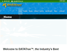 Tablet Screenshot of datatrue.net