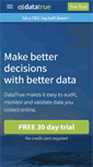 Mobile Screenshot of datatrue.com